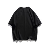 Men T Shitrs Simple Solid Color Casual T-shirt