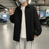 Corduroy Patch Jacket Corduroy Shirt Coat Men's Casual Spring and Autumn Long Sleeve