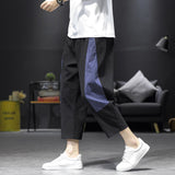 Men Pant Loose Straight Summer Sports Casual Pants