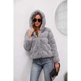 Full Length Faux Fur Coat