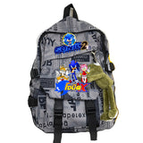 Shadow Backpack Hedgehog Sonic School Bag Backpack Men