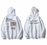 Tom and Jerry Hoodie Autumn and Winter Sweater Men's Cartoon Hooded Top