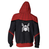 Spider Man Hoodie 3D Printed Cardigan Hoodie
