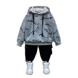 Toddler Boys Sweater Boy Spring Sports Outfit