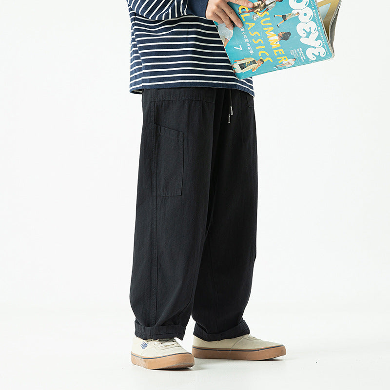 Men Cargo Pants Casual Pants Men Spring All-Matching Trousers