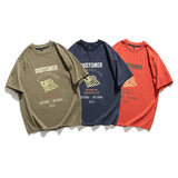 Man Summer T Shirt Half Sleeve Round Neck