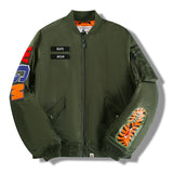 BAPE Varsity Jacket Shark Zipper Baseball Uniform Jacket Casual Jacket