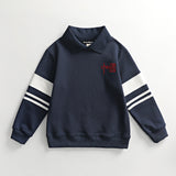 Children Hoodie Sweatshirts Sweater Children Lapel Autumn Sweater