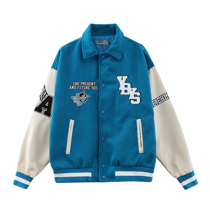 Varsity Jacket Embroidered Baseball Uniform
