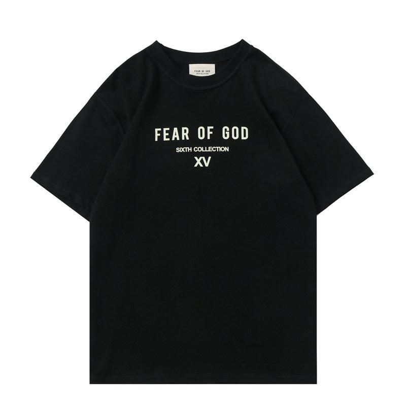 Fog T Shirt Spring/Summer Pullover Men's and Women's Same Style Short Sleeve Fear Of God