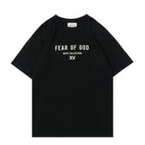 Fog T Shirt Spring/Summer Pullover Men's and Women's Same Style Short Sleeve Fear Of God