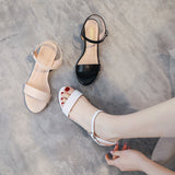 Nude Wide Fit Block Heels Chunky Heel Sandals