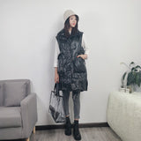 Women Winter Coats Puffer down Vest down Vest Fashion Sleeveless Vest Jacket