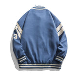Varsity Spring Large Size Sports Retro Personalized Baseball Women Jacket