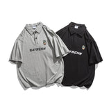 Men T Shirt Summer Casual Tops Men's Clothes Summer Wear Retro Men's Lapel Short Sleeve American Casual Fairy Polo Shirt Fashion