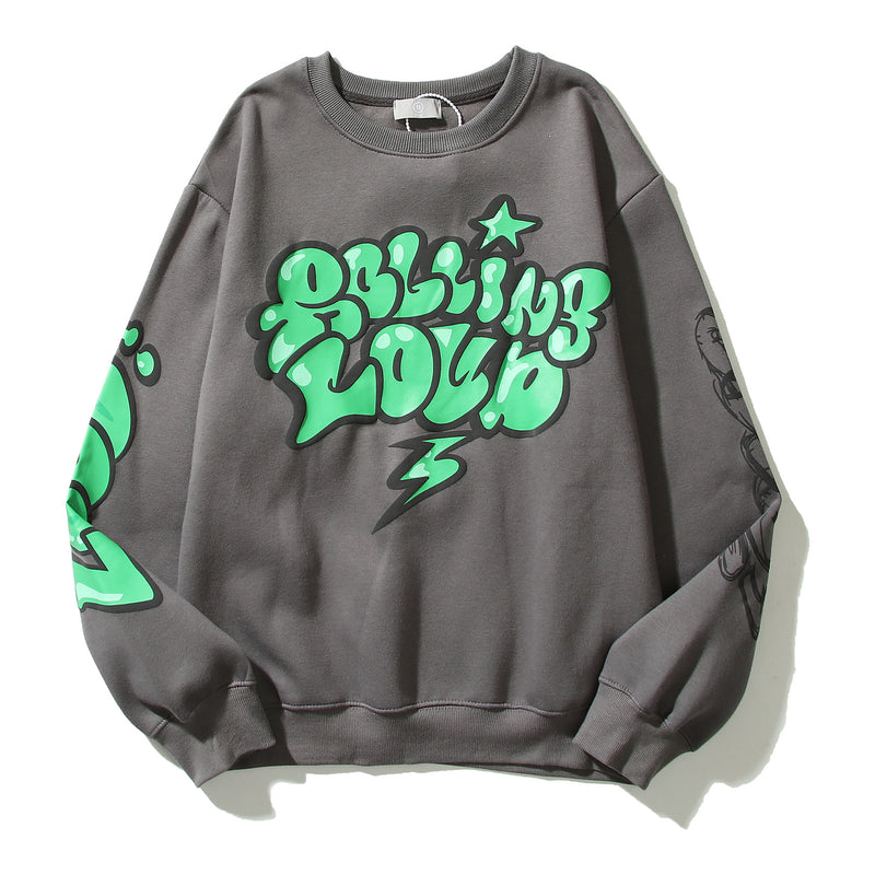 Kanye West Sunday Service Sweatshirt Fall/Winter Printed Crew Neck Sweatshirt
