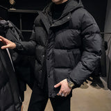 Men's Autumn Winter Coat Hooded Jacket