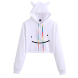 Dreamwastaken Men's Novelty Hoodies Dream Merch Shirt Fashion Navel Hooded Sweater