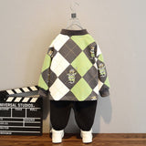 Toddler Boys Sweater Children's Clothing Boys' Polo Shirt Autumn