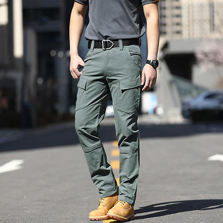 Tactics Style Outdoor Casual Pants Men's Overalls Loose plus Size Tactical Outdoor Camouflage Pants