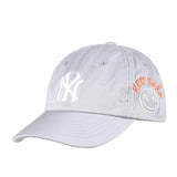 La 59fifty Hats MLB Baseball Cap Smiley Graffiti NY Embroidered Peaked Cap