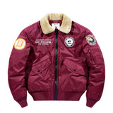 Bane Coat Fleece-Lined Thick Fur Collar Cotton-Padded