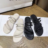 Nude Block Heel Sandals