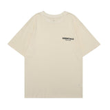 Fog T Shirt Letter Printed Short Sleeve Cotton Tshirt for Men and Women Fear Of God