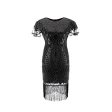 The Great Gatsby Prom Dresses Beaded Tassel Dress