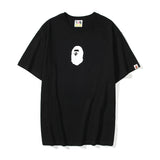 Bape T Shirt Short Sleeve Men and Women Loose-Fitting Casual T-shirt