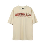 Man Tees Summer Fashion Brand Heavy Short Sleeve T-shirt