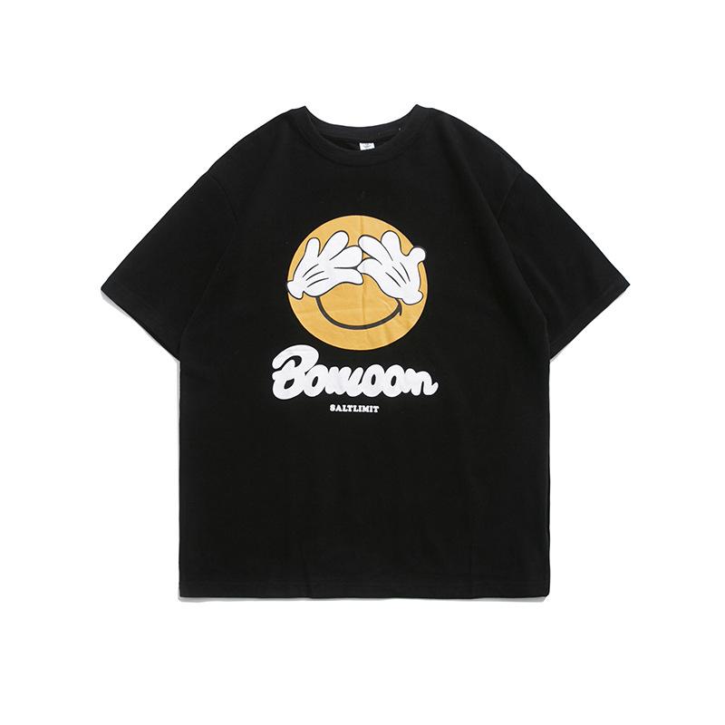 Men T Shirt Summer Casual Tops Men's Clothes Summer Wear Retro Men's round Neck Short Sleeve Casual Loose Cover Eye Short Sleeve T-shirt