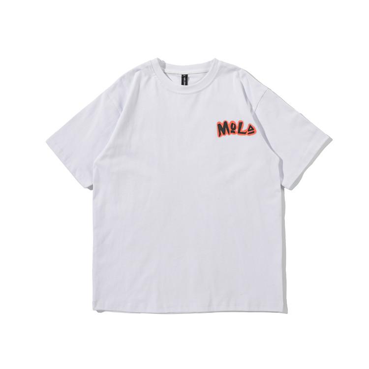 Men T Shirt Summer Casual Tops Men's Clothes Summer Wear Vintage Men's round Neck Short Sleeve Casual Loose Cartoon Printed T-shirt