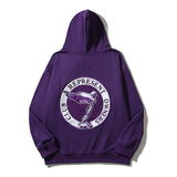 Present Hoodie Embroidered Sweater Couple Loose Hoodie