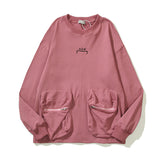 Kanye West Sunday Service Sweatshirt Casual Terry Loose Long Sleeve Crew Neck Sweater