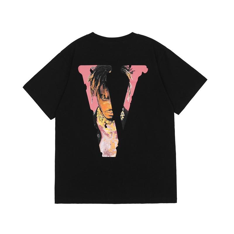 Juice WRLD  Summer Men's round Collar Short-Sleeve T-shirt Casual Loose Men and Women over Size