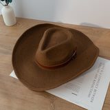 Straw Hat Summer Sun Shade Top Hat Sun-Proof Straw Hat