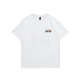 Men T Shirt Summer Casual Tops Men's Clothes Summer Wear Vintage Men's round Neck Short Sleeve Casual Loose Letter Printed T-shirt