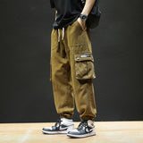 Men Cargo Pants Men's Spring Loose Casual Pants