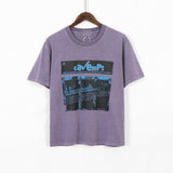 Cavempt Ce Cav @ Empt Ce Purple Male and Female Couple Short Sleeve