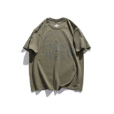 Man Summer T Shirt off-Shoulder Half Sleeve