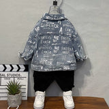 Toddler Boys Jackets Boys' Denim Jacket Spring and Autumn Baby