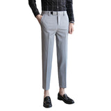 Men Trousers Casual Pants Men's Summer Suit Pants