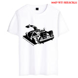 Back to the Future Costume Printed Men's and Women's T-shirt Summer Short Sleeve
