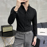 Men Shirts Long Sleeve Shirt