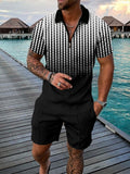 Polo Shirts Men's Polo Shirt Short Sleeve Suit