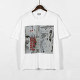 Cavempt Ce Life Cav @ Empt C.E Digital Face Printing Men's and Women's T-shirt Short Sleeve