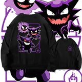 Men and Women Pokemon Pikachu Hoodie Pokémon round Neck Sweater