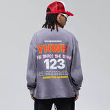 Rrr123 Sweatshirt Fog Joint Name Rrr123 Loose All-Match