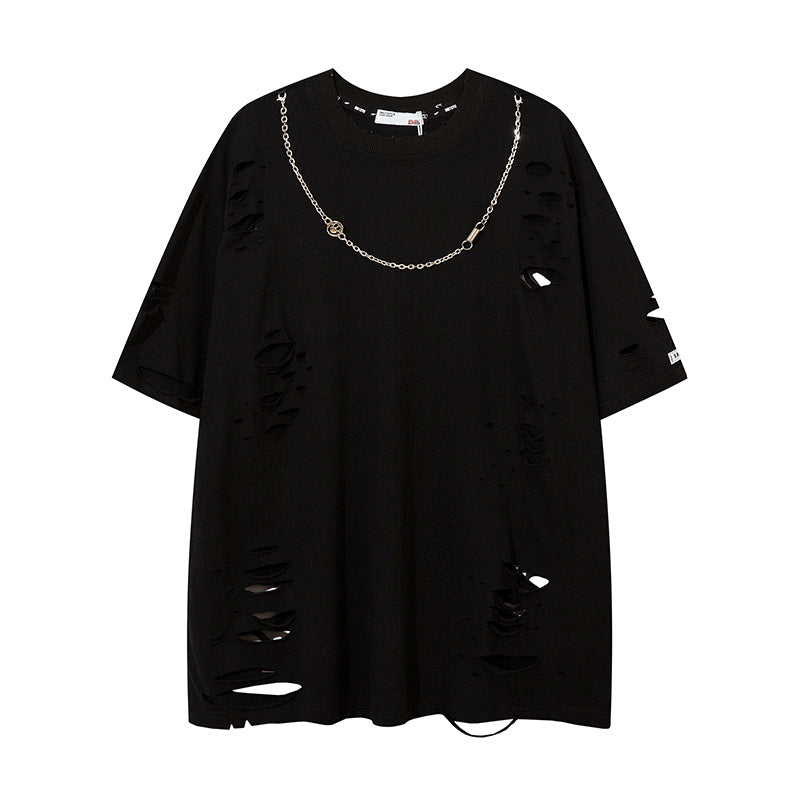 Man Tees Men's Summer Loose Short-Sleeved T-shirt